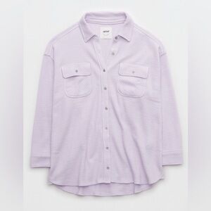 Aerie Lumberjane Waffle Shirt